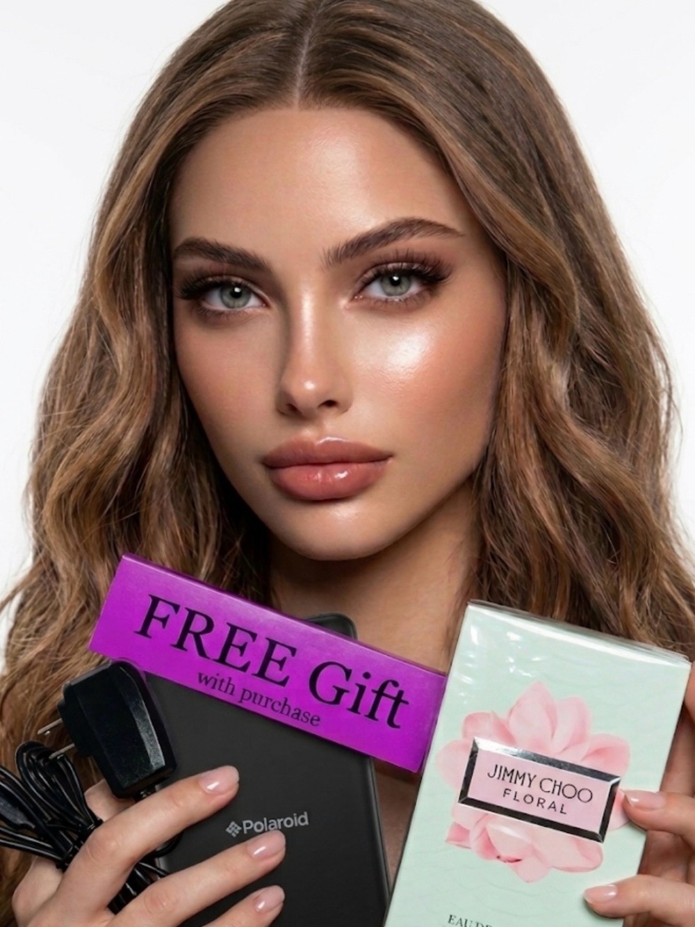 Jimmy Choo Floral Eau de Toilette 3oz with free gift